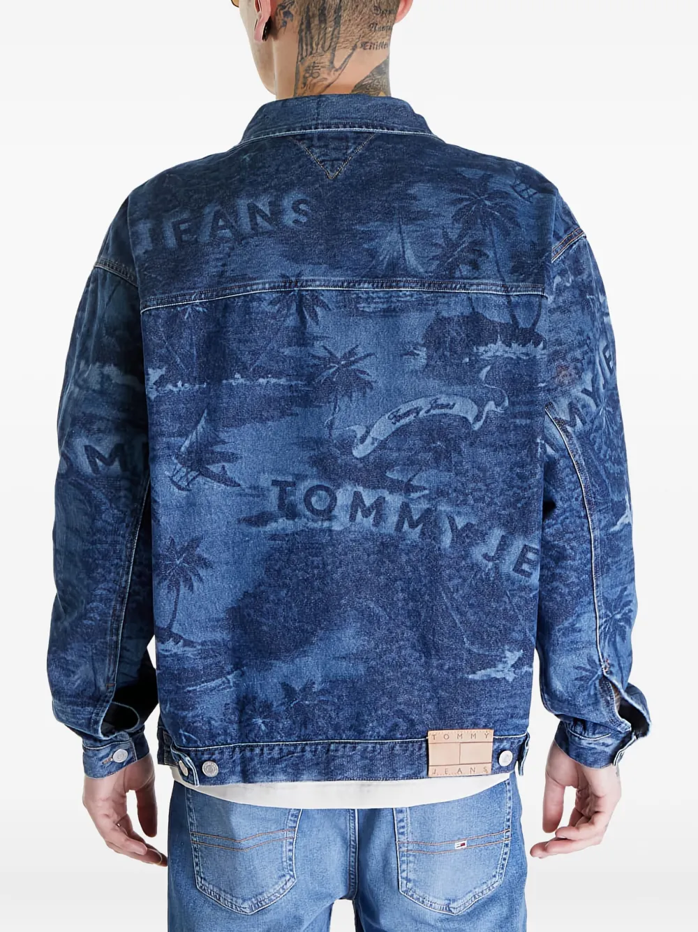 Tommy Hilfiger Aiden denim jacket Blauw