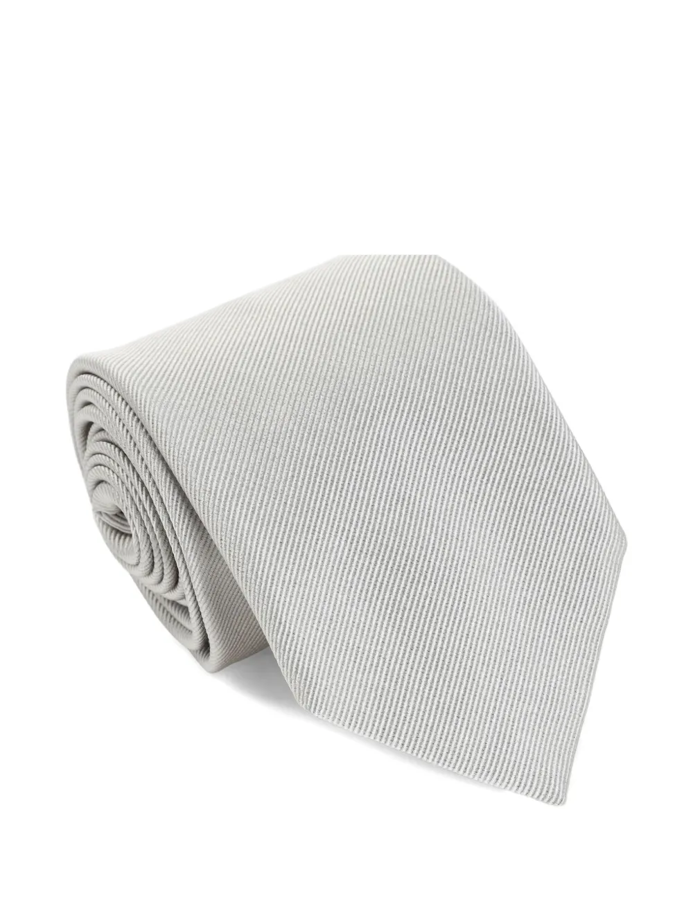 Tom Ford Solid Mogador Silk Tie With Diagonal Stripes