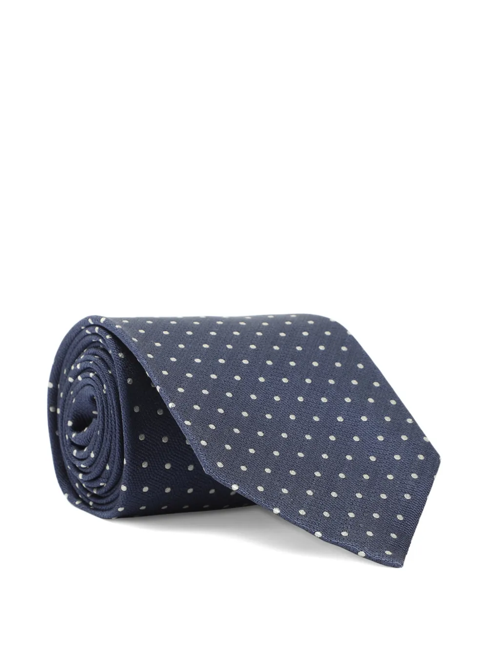 TOM FORD Stropdas met stippen Blauw