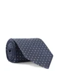 TOM FORD polka-dot silk tie - Blue