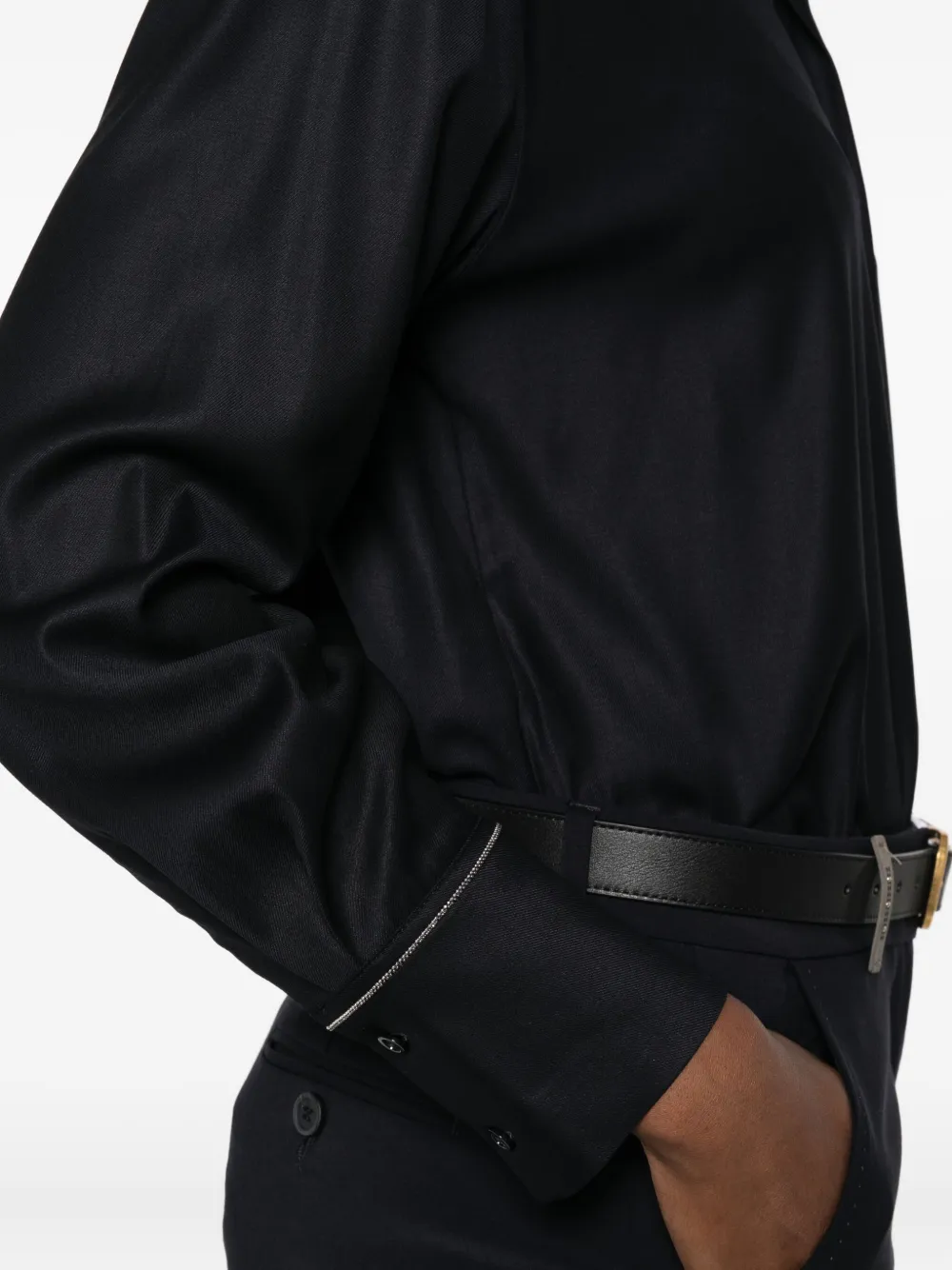 Peserico Blouse met lange mouwen Blauw