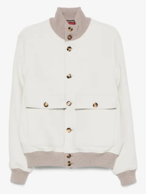 Brunello Cucinelli button-up bomber jacket