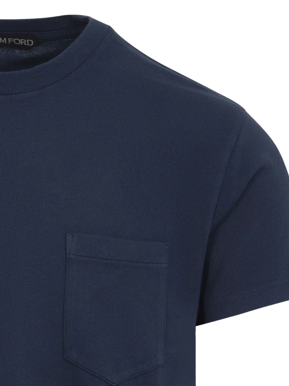 TOM FORD patch-pocket short-sleeve T-shirt Blauw