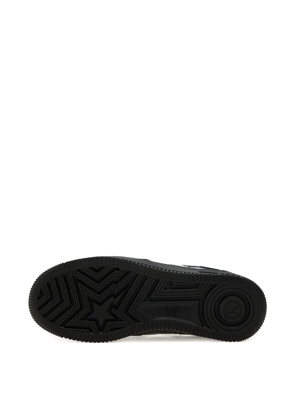 A BATHING APE Bape Sta™ #2 star low-tops sneakers Black