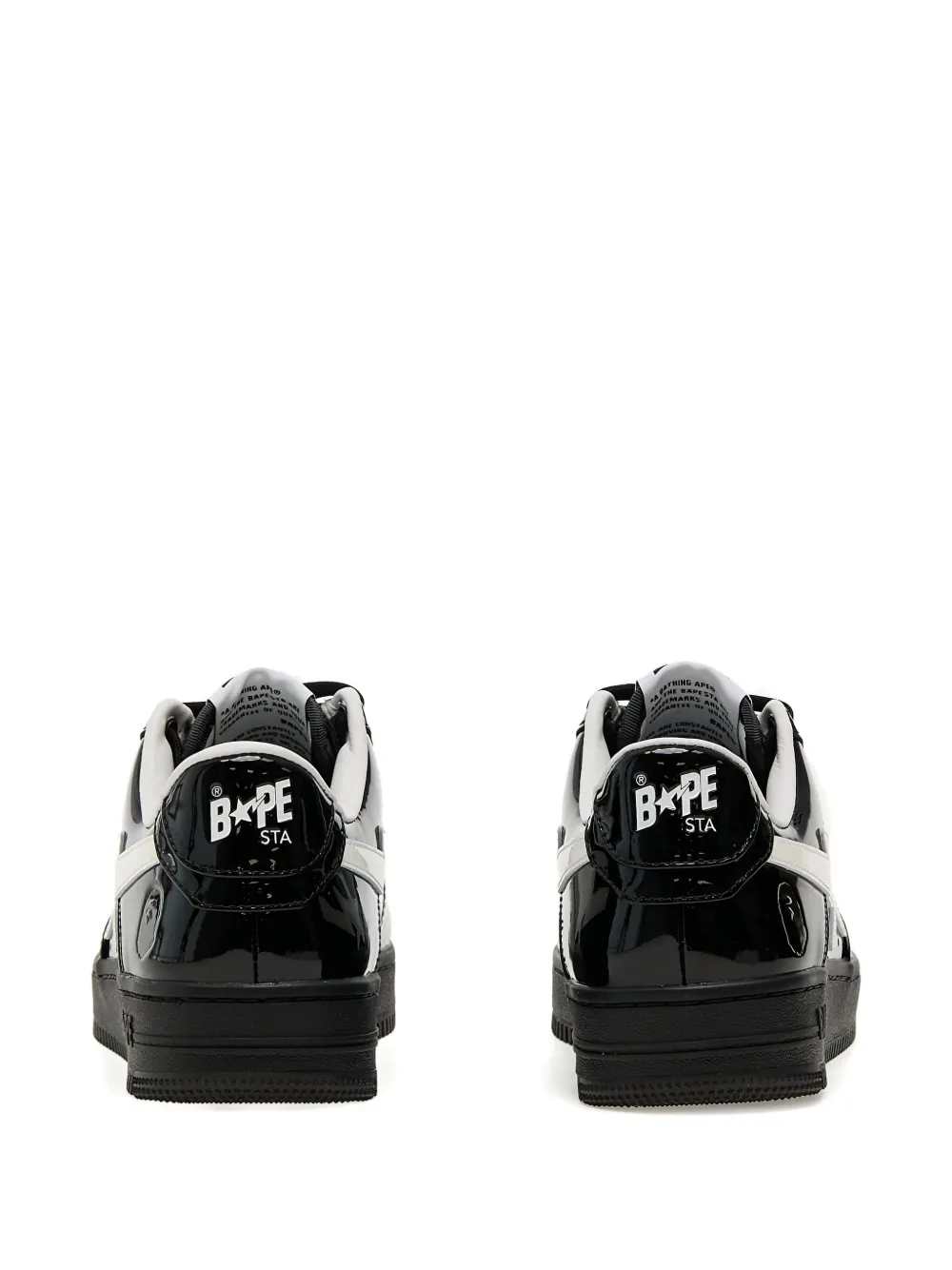 A BATHING APE Bape Sta™ #2 star low-tops sneakers Black