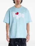 A BATHING APE® Heart Ape Head cotton T-shirt - Blue