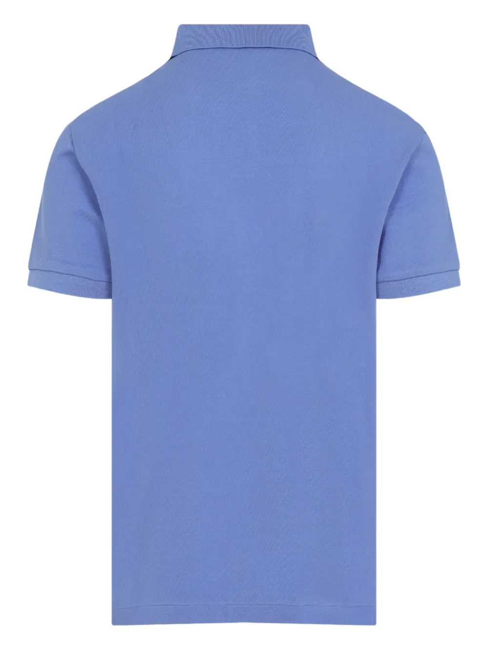 Ralph Lauren Purple Label embroidered cotton polo shirt Blauw