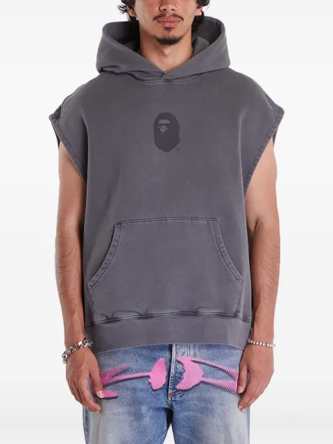 A BATHING APE® sleeveless hooded sweatshirt