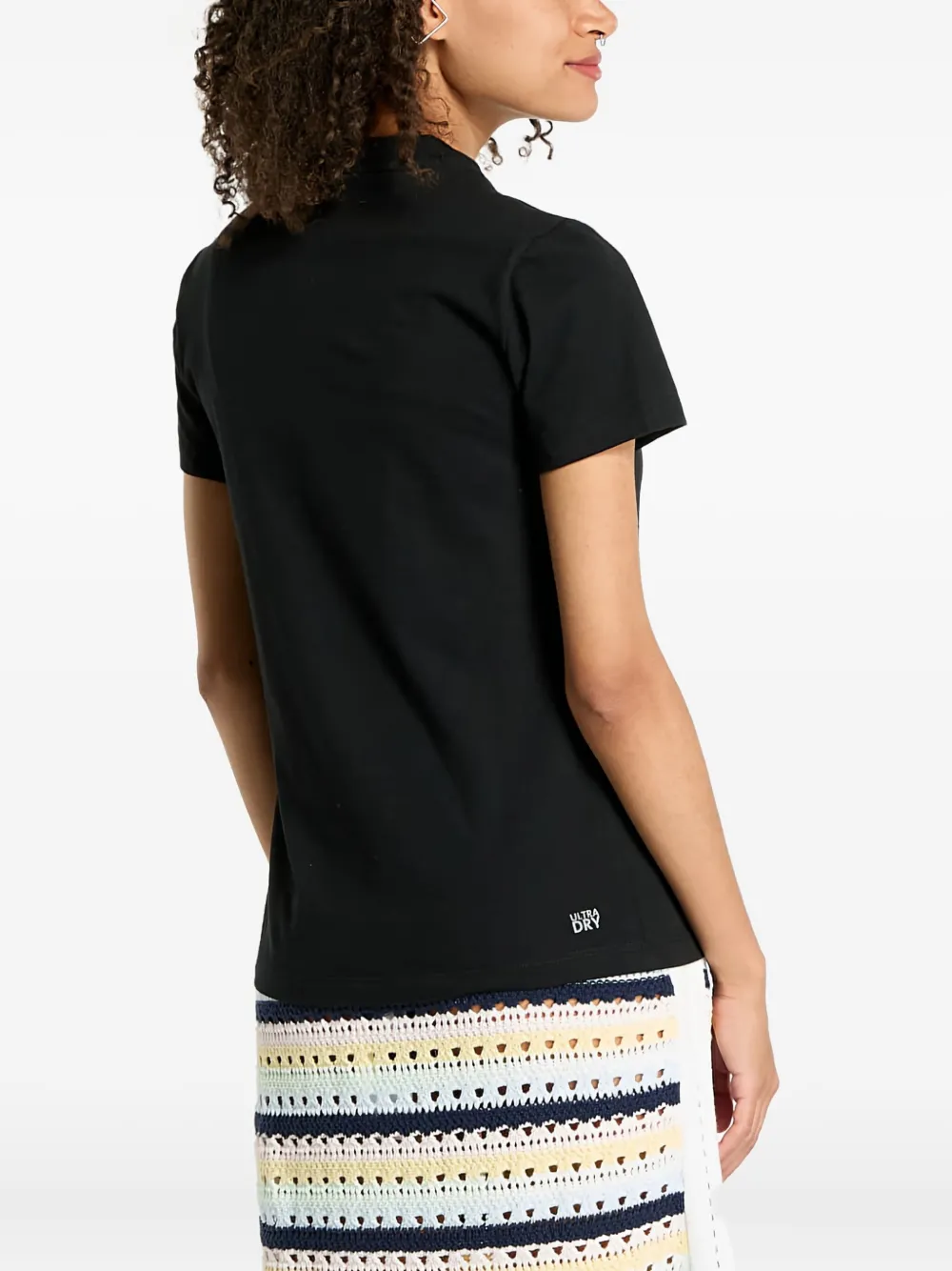 Lacoste T-shirt met logopatch Zwart