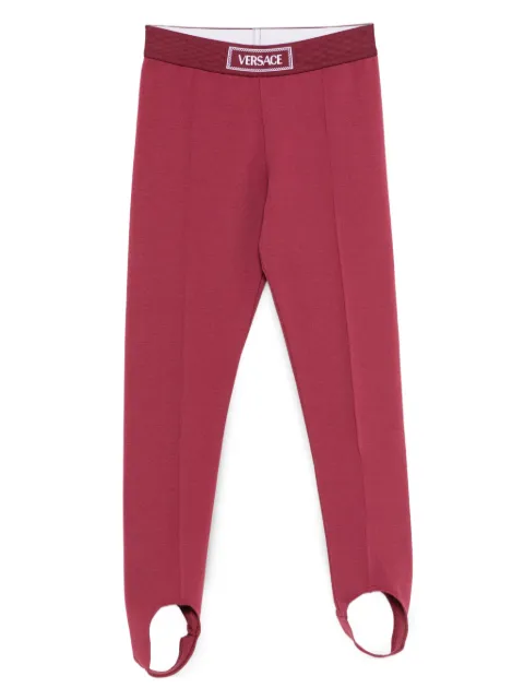 Versace Kids stirrup-leg trousers