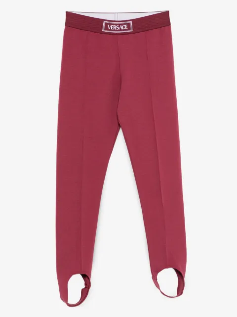 Versace Kids pantalones estilo fuseau
