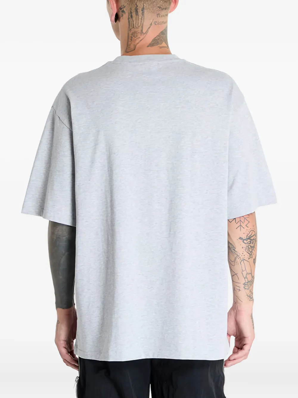 A BATHING APE T-shirt met grafische print Grijs