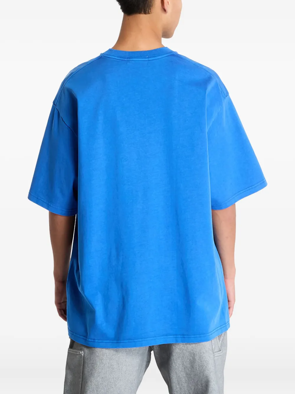 A BATHING APE T-shirt met print Blauw