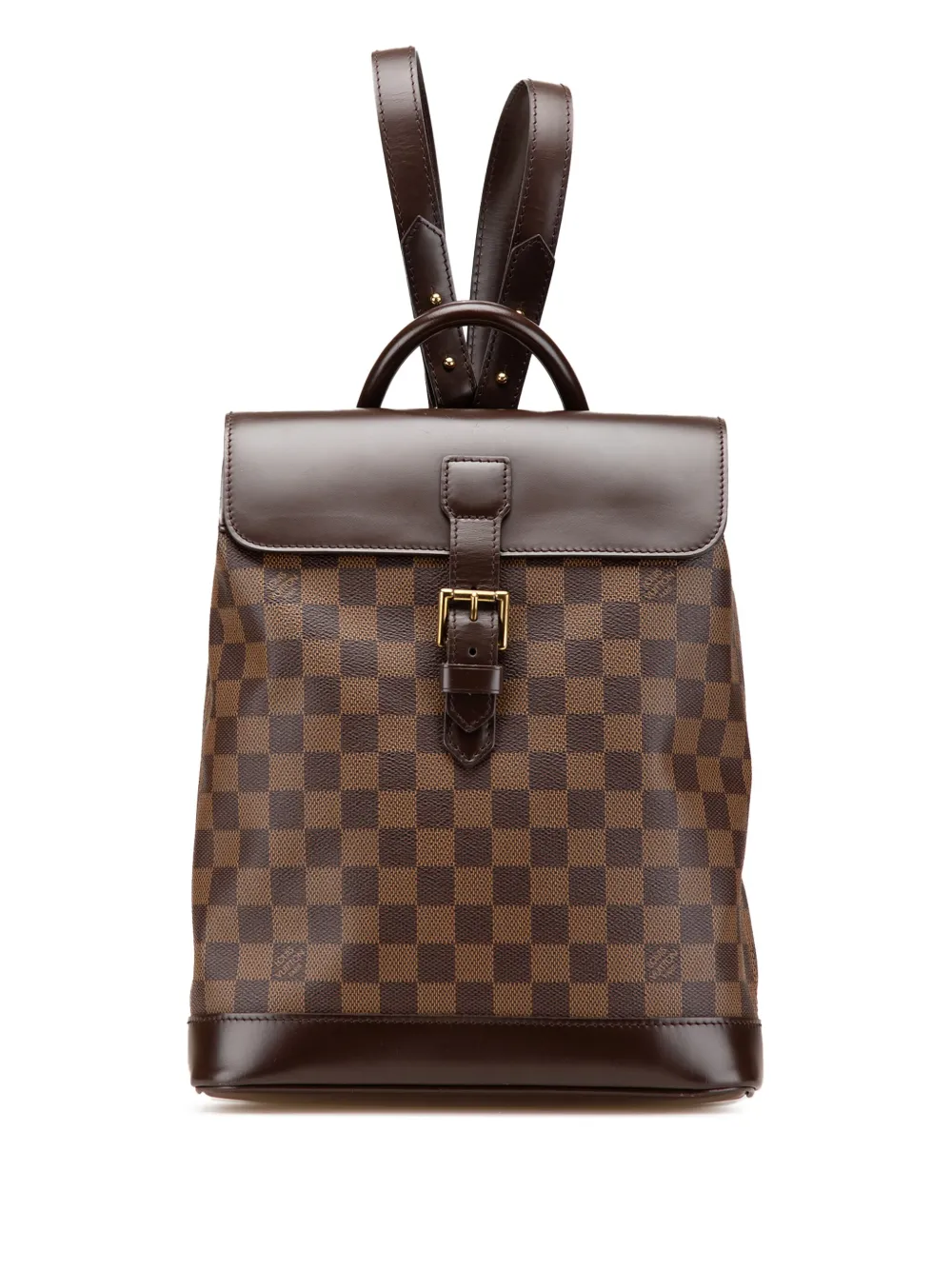 Louis Vuitton Pre-Owned 2007 Damier Ebene Soho backpack | Brown | Image 1