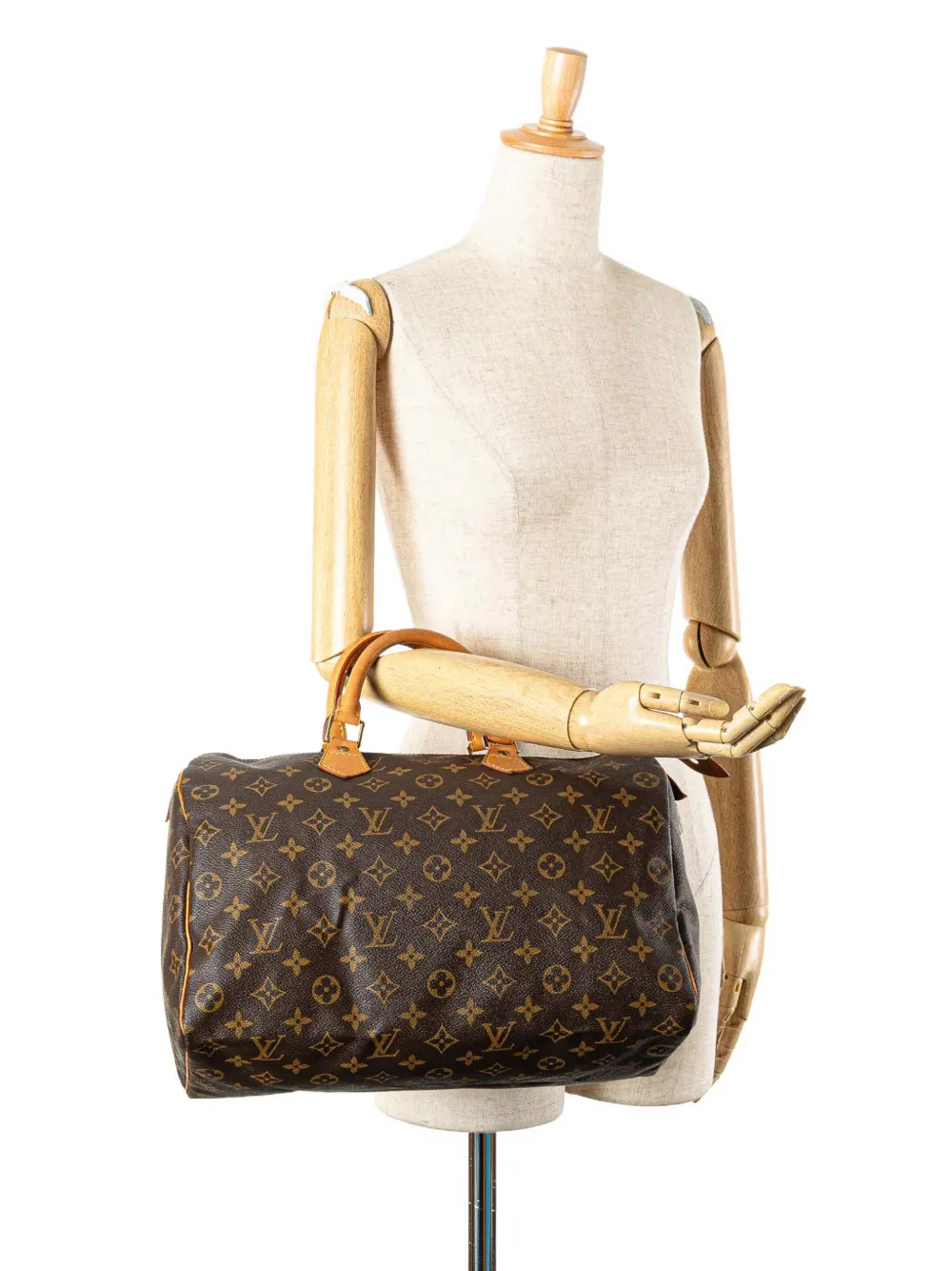Louis Vuitton Pre-Owned 1999 Monogram Speedy 35 boston bag | Pre-Owned | Image 2