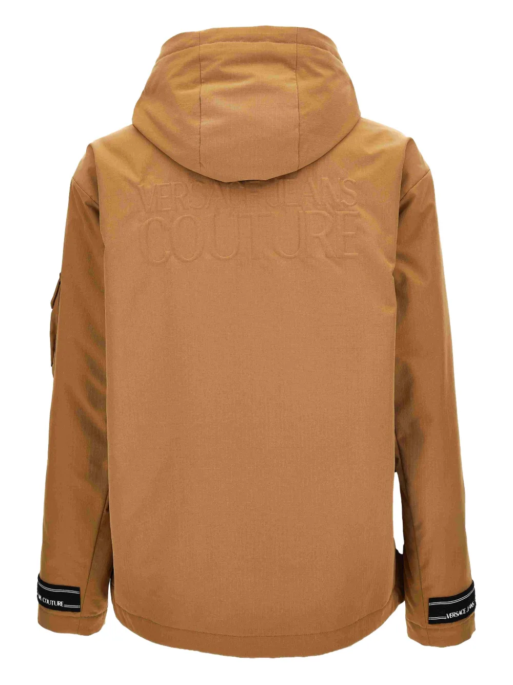 Versace Jeans Couture hooded pocket jacket Bruin