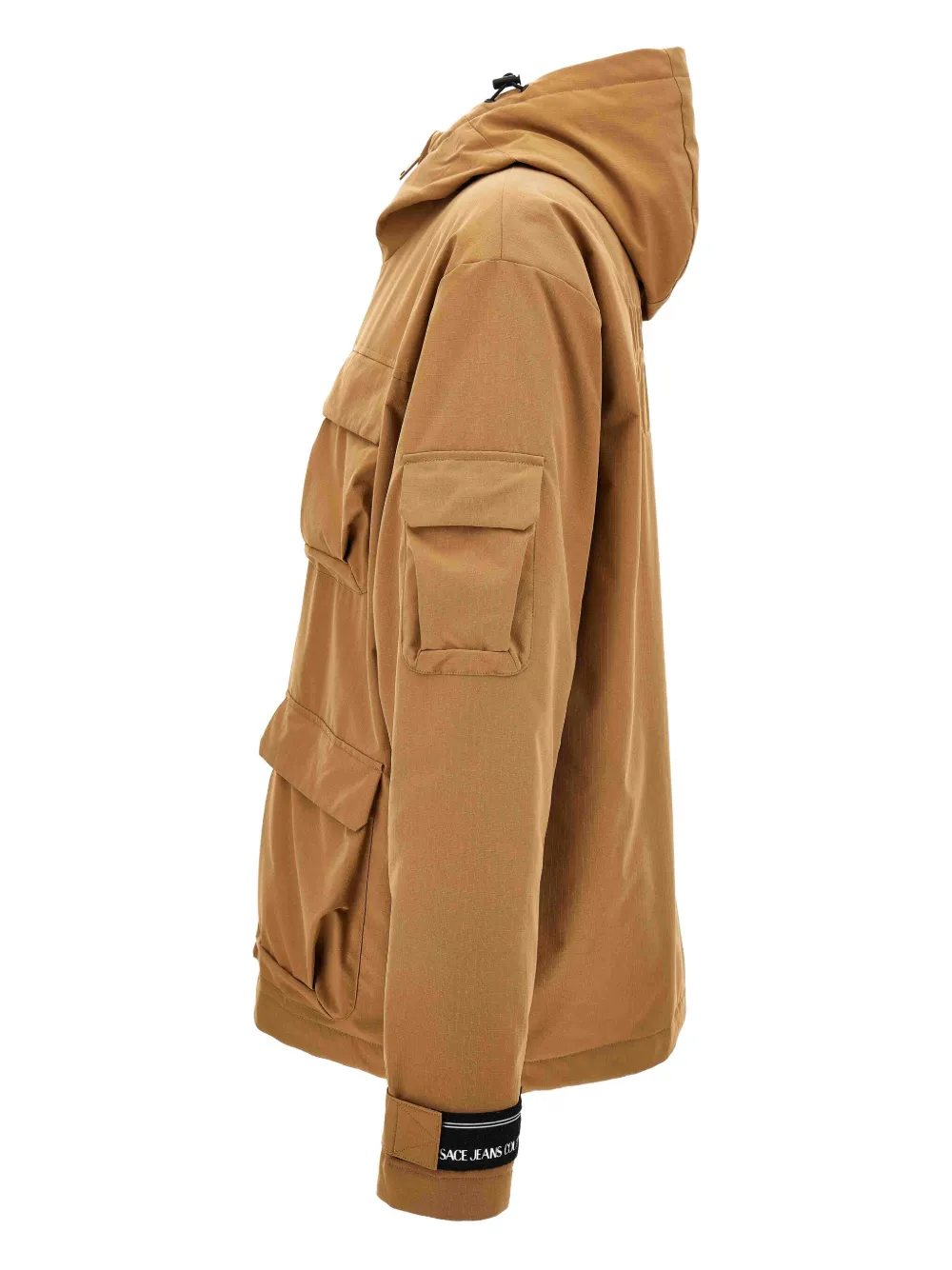Versace Jeans Couture hooded pocket jacket Bruin