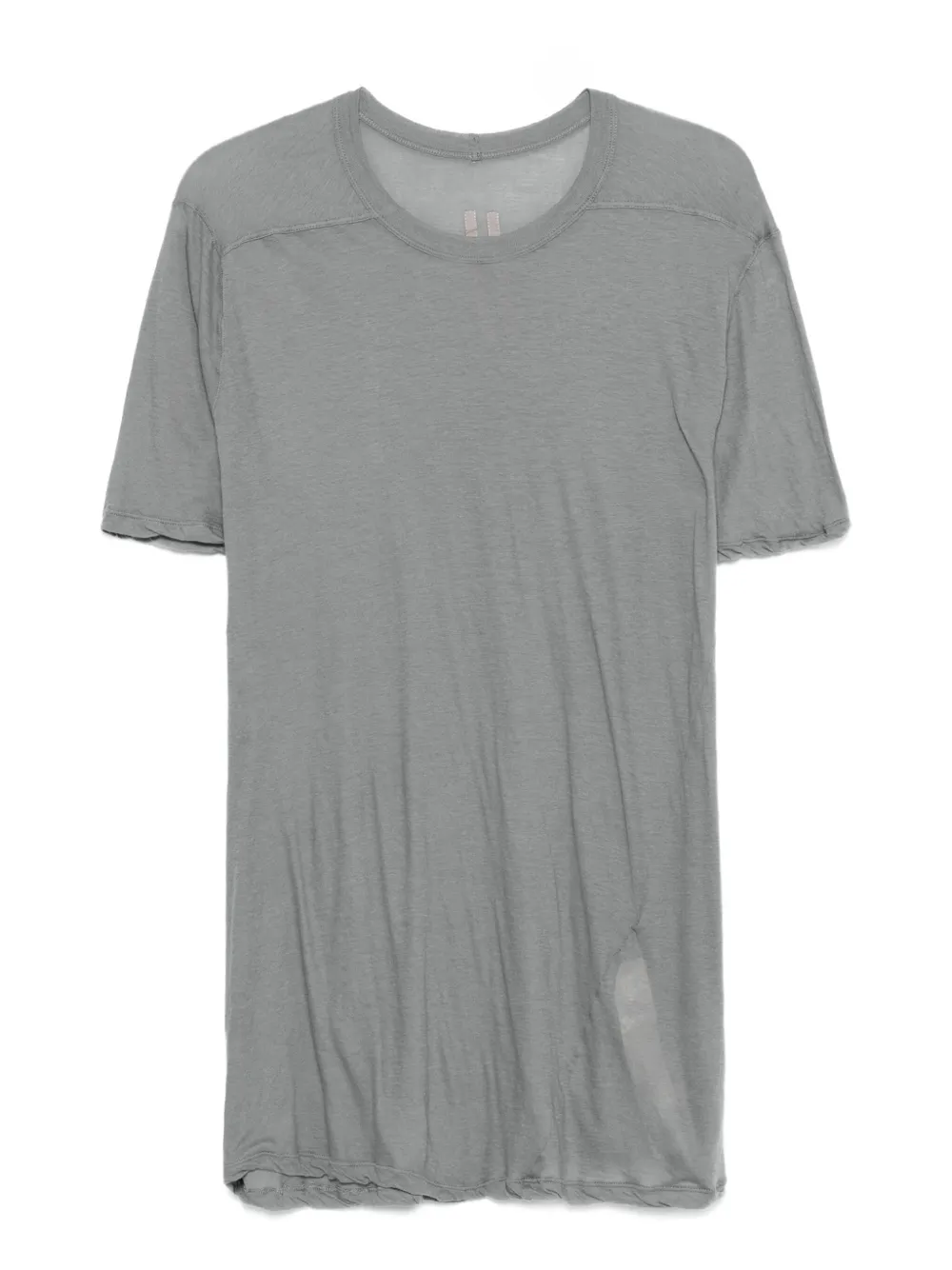 Rick Owens Level T side-split t-shirt | Grey | Image 1