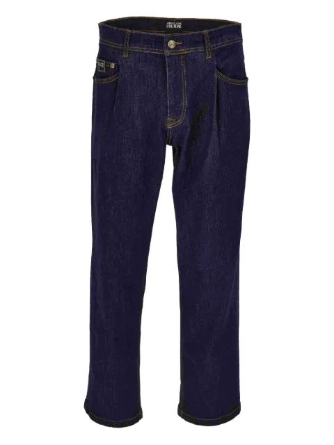 Versace Jeans Couture pleat-detail jeans