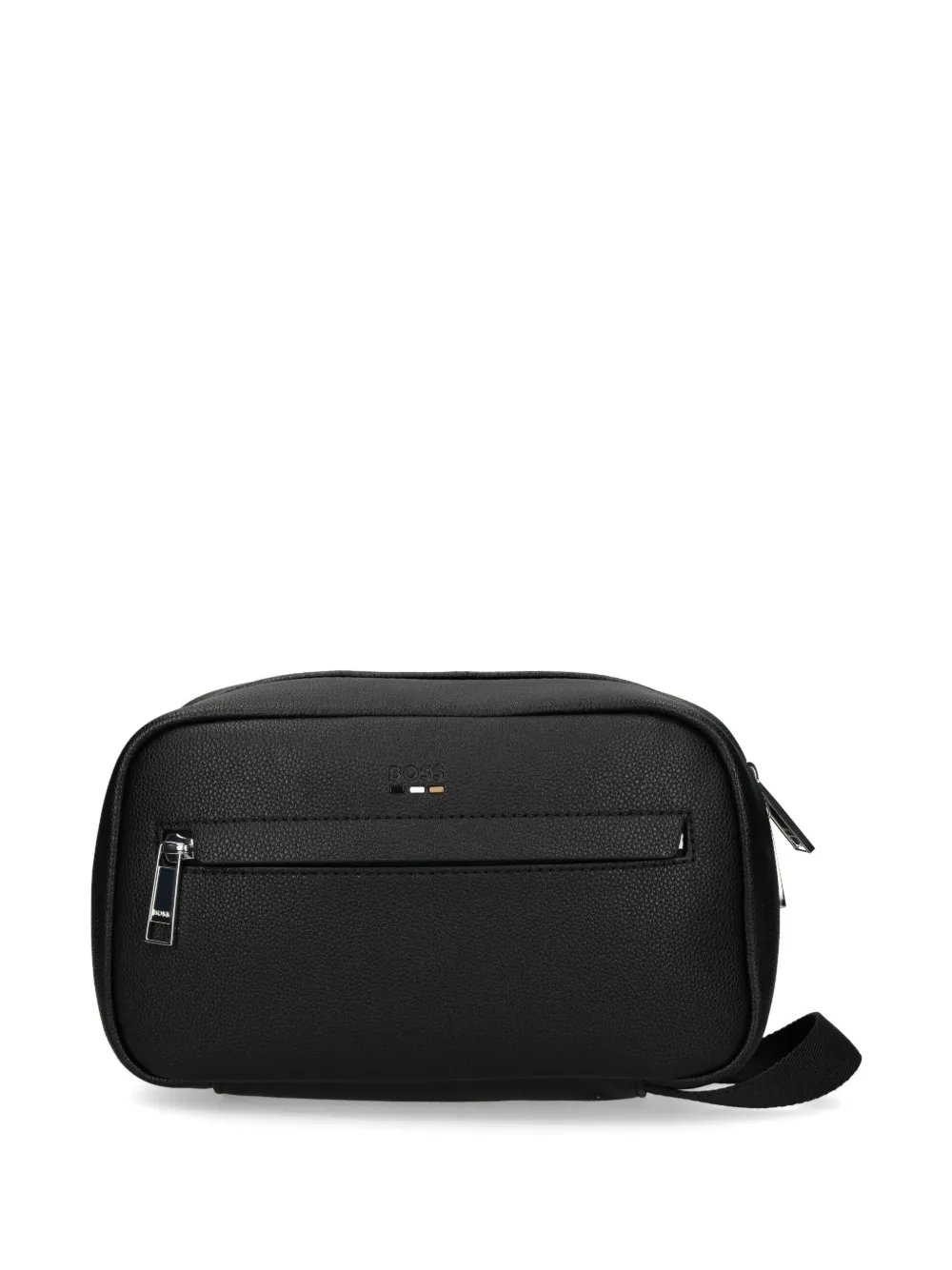 BOSS zip-around wash bag | Black | Image 1