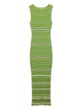 Simkhai Mariana striped knit maxi dress - Green