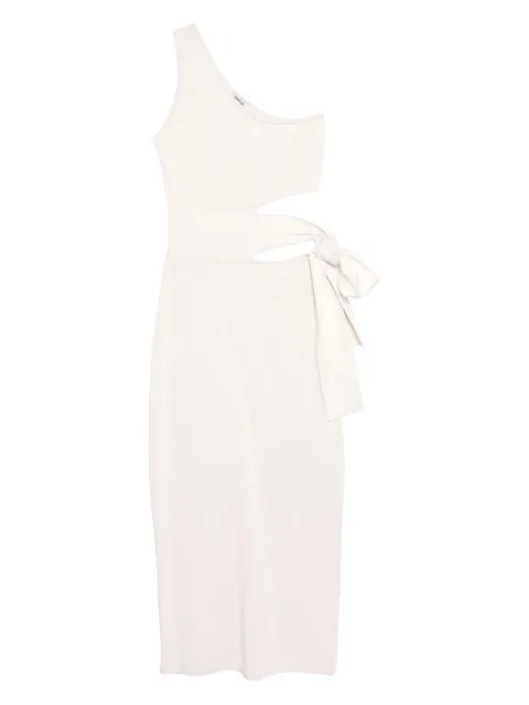 Simkhai Aurelia one-shoulder cut-out midi dress
