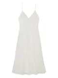 Simkhai Mina lace-insert midi dress - White