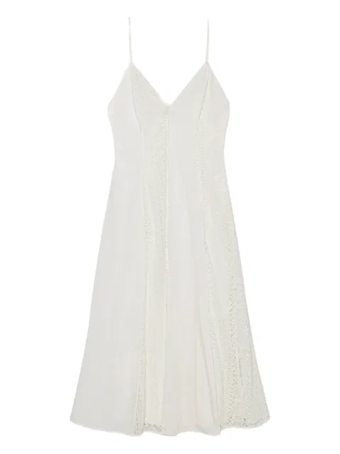 Simkhai Mina lace-insert midi dress