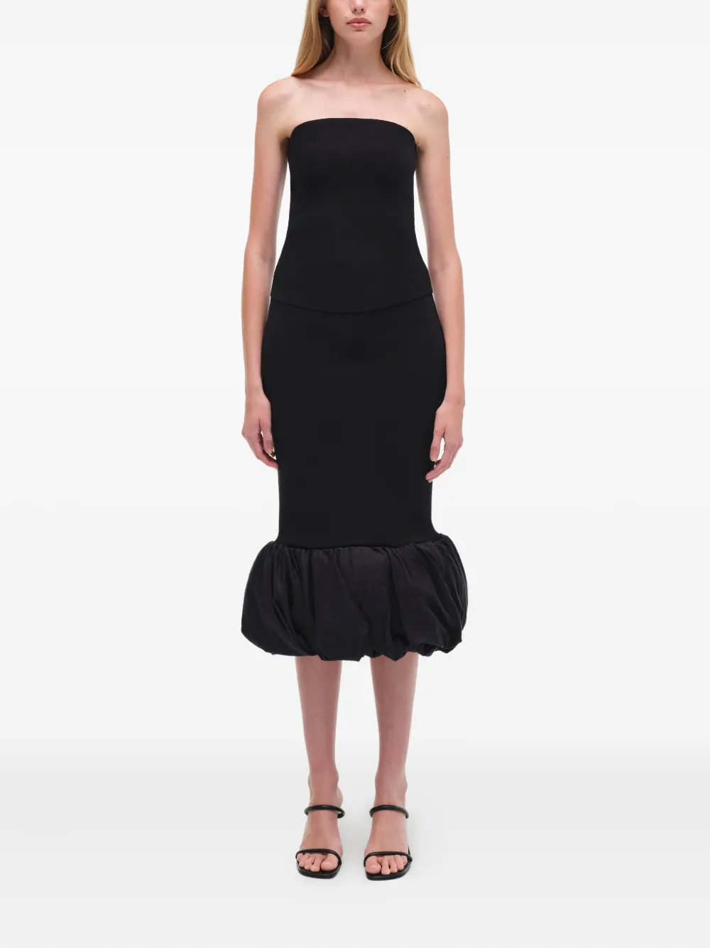Simkhai Strapless top Zwart