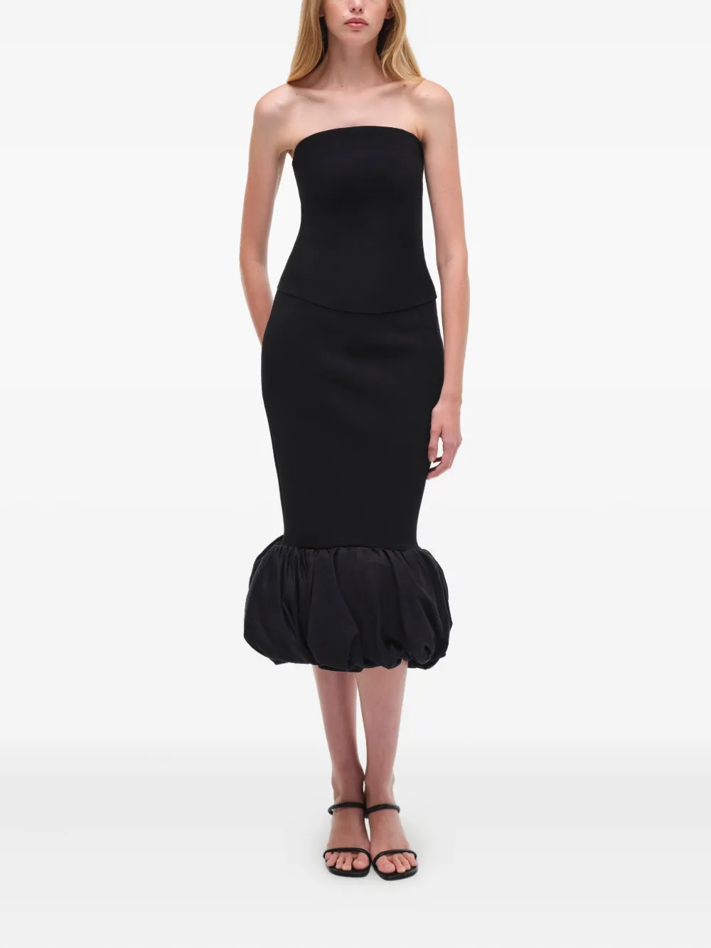 Simkhai Strapless top Zwart
