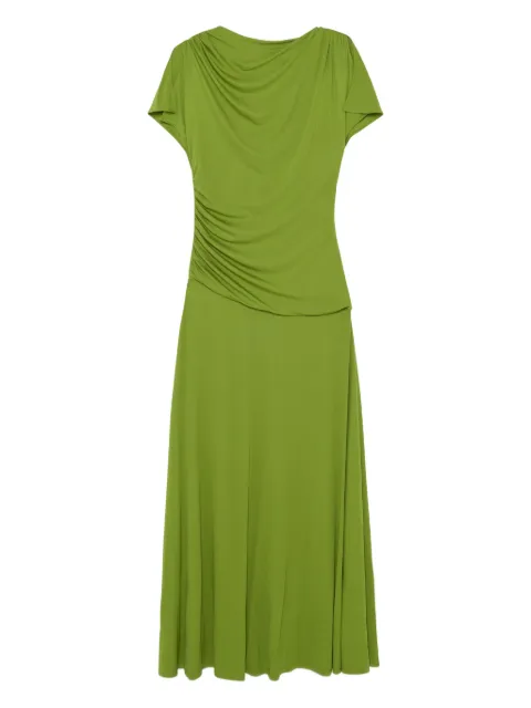 Simkhai Shanelle cowl-neck jersey midi dress