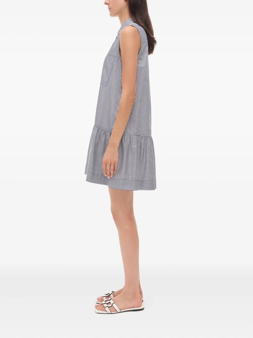 Simkhai Candace mouwloze mini-jurk Blauw