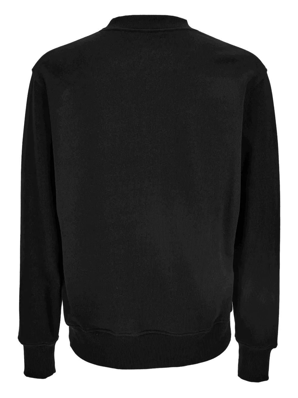 Versace Jeans Couture embroidered-logo sweatshirt - Zwart