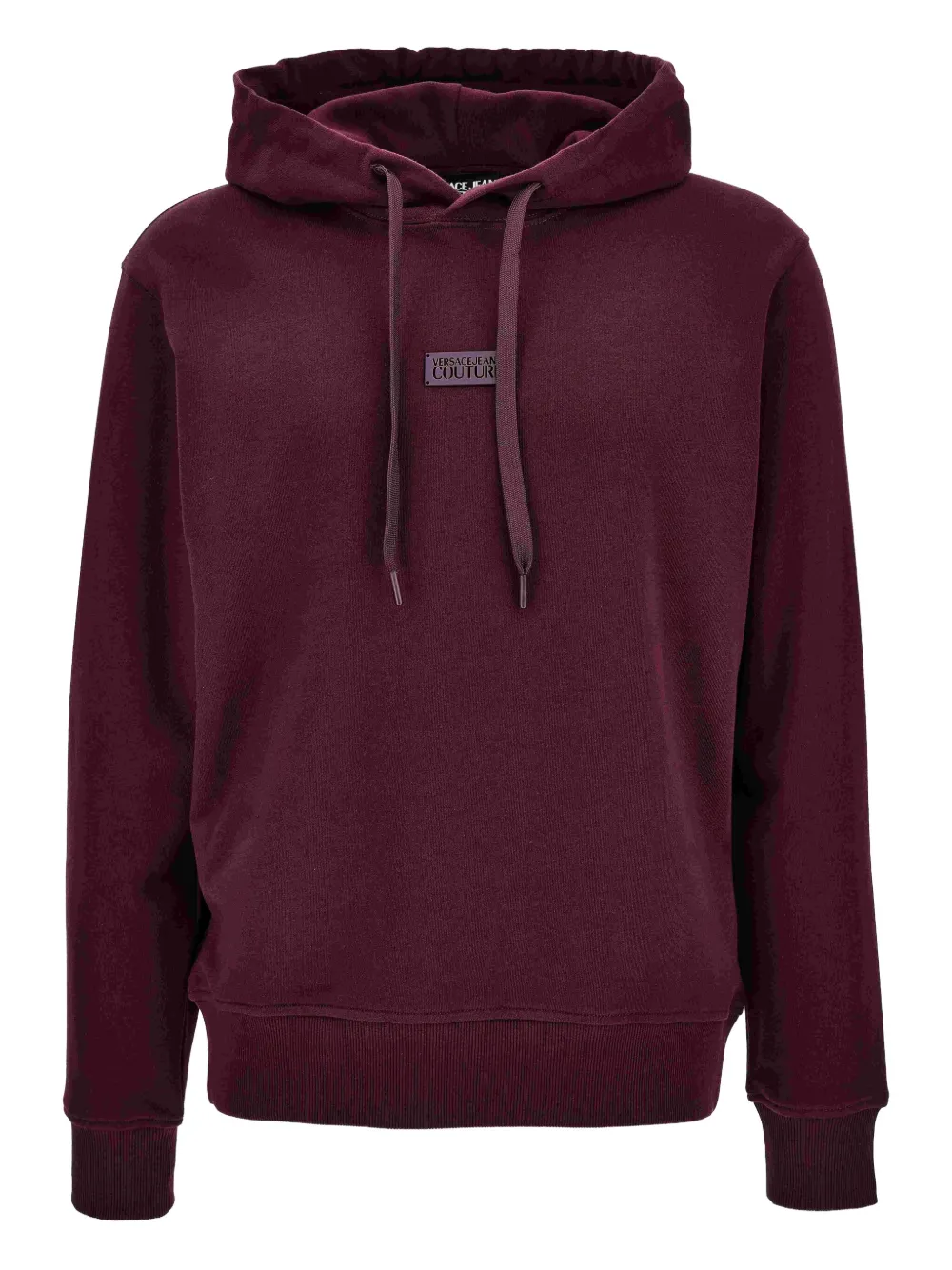 logo-plaque hoodie