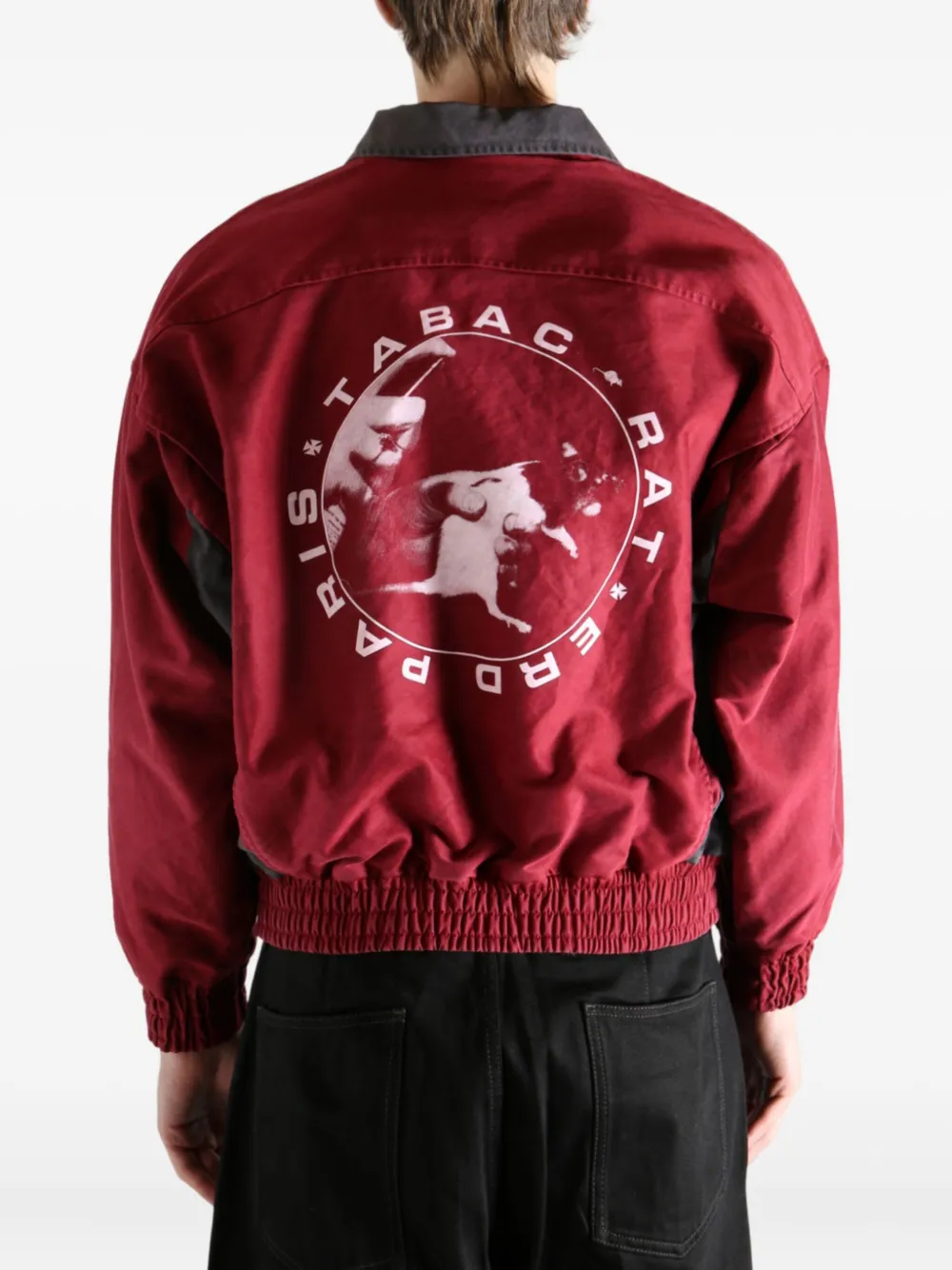 Enfants Riches Deprimes Tabac Rat Bomber Jacket In Red
