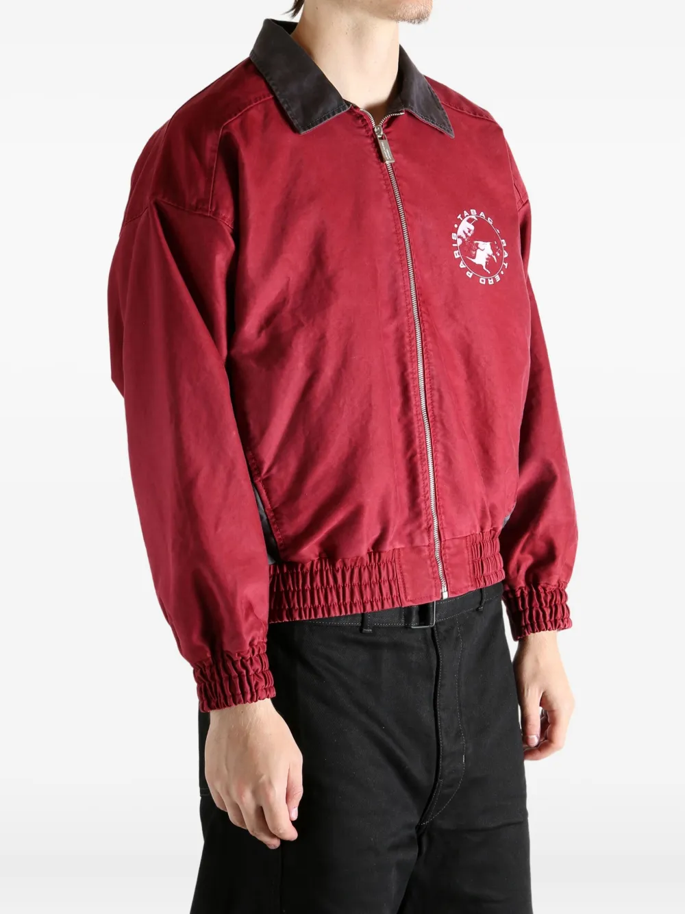 Enfants Riches Deprimes Tabac Rat Bomber Jacket In Red
