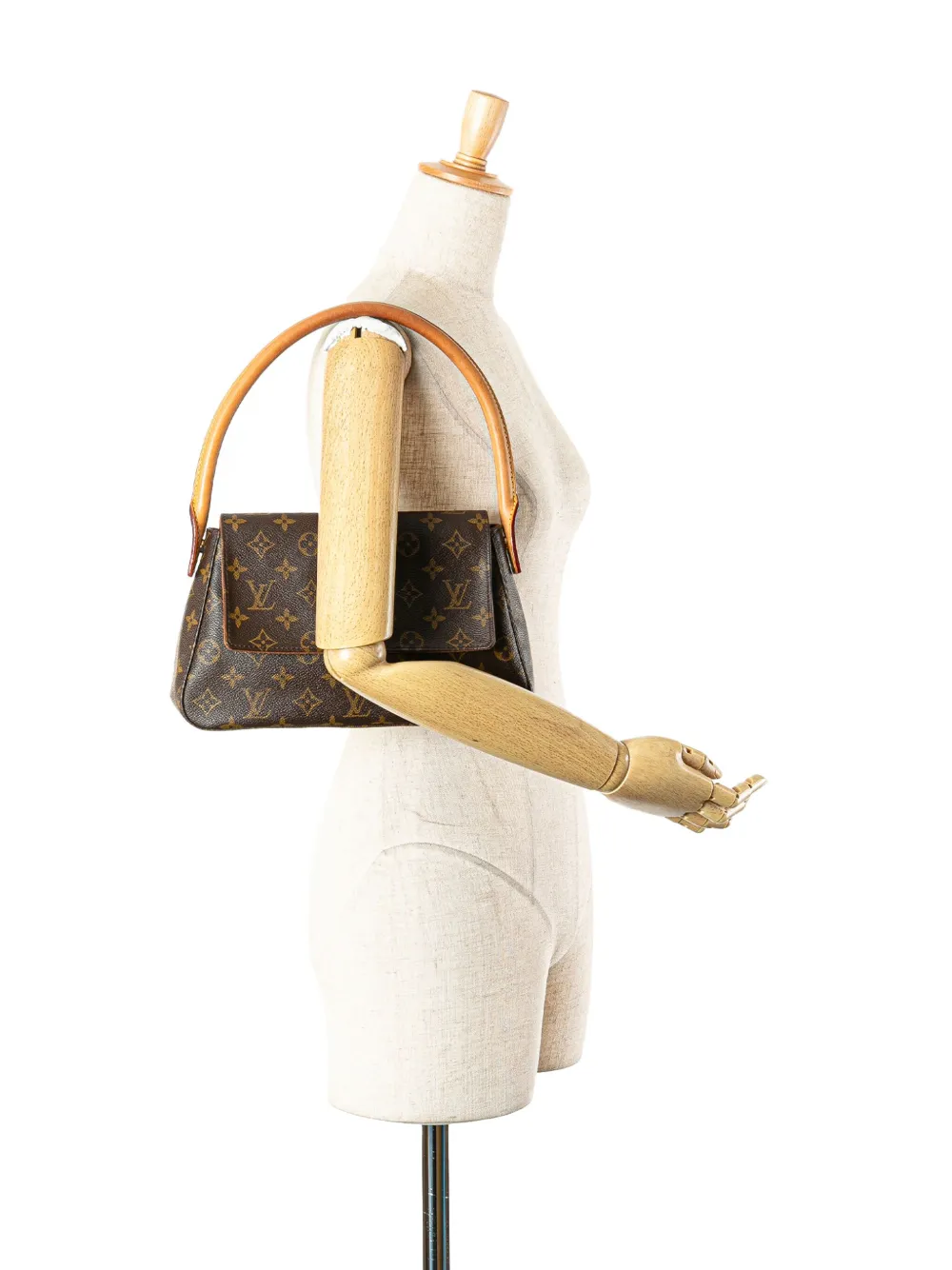Louis Vuitton Pre-Owned 2002 Monogram Mini Looping shoulder bag | Pre-Owned | Image 2