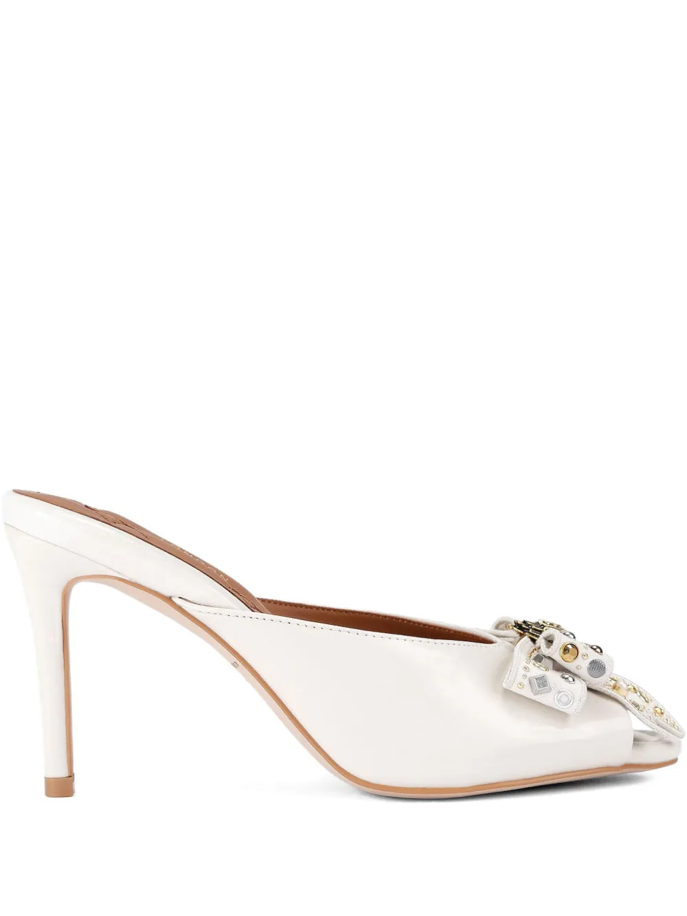 Kurt Geiger London Belgravia sandalen verfraaid met strik Wit