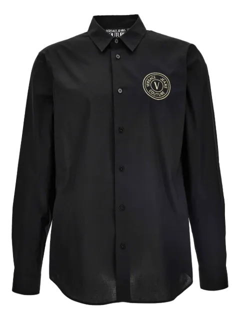 Versace Jeans Couture embroidered-logo shirt