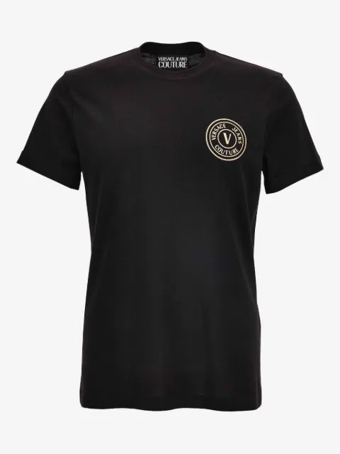 Versace Jeans Couture T-Shirt mit Logo-Schild
