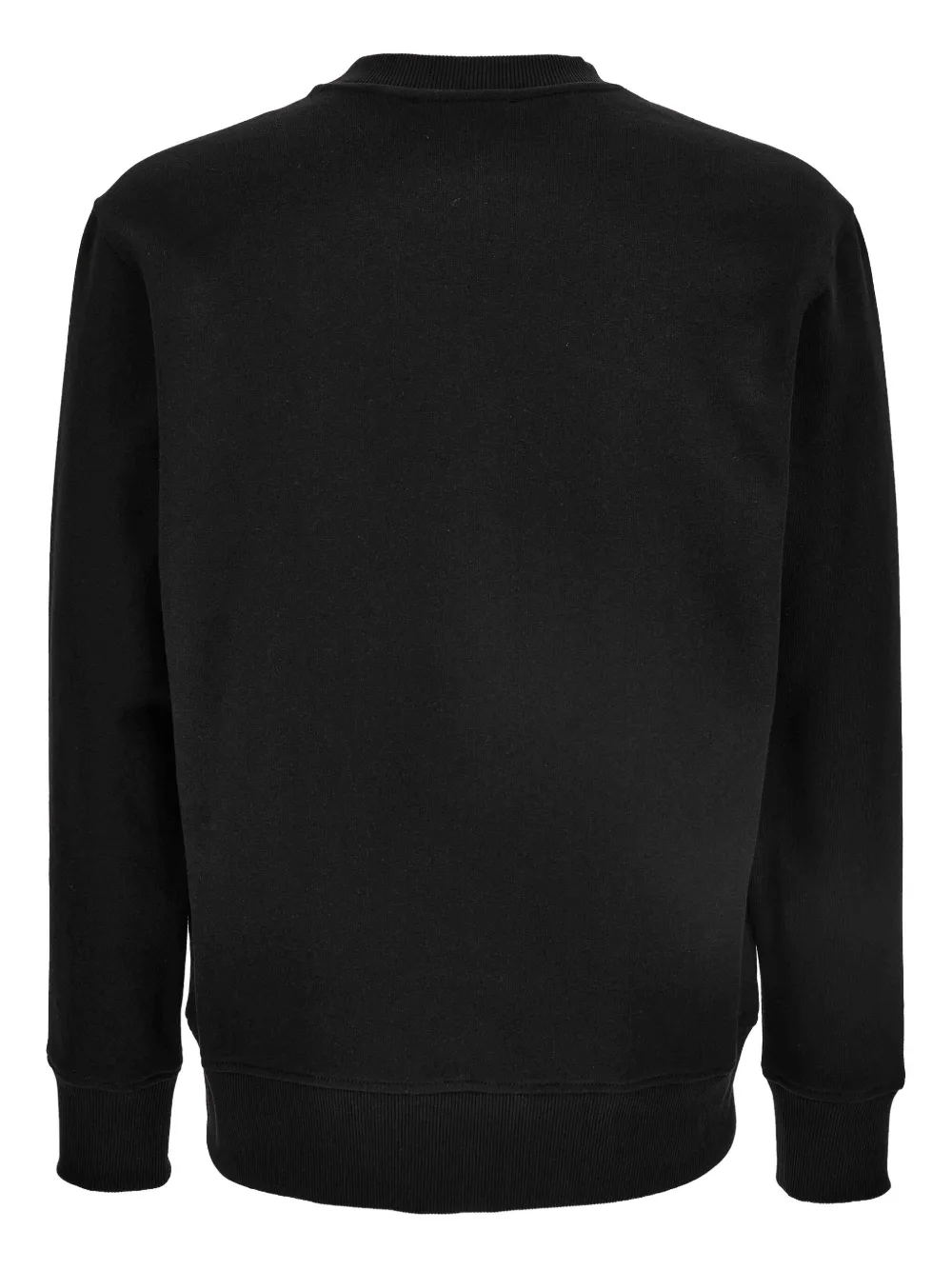 Versace Jeans Couture logo-emblem sweatshirt Zwart