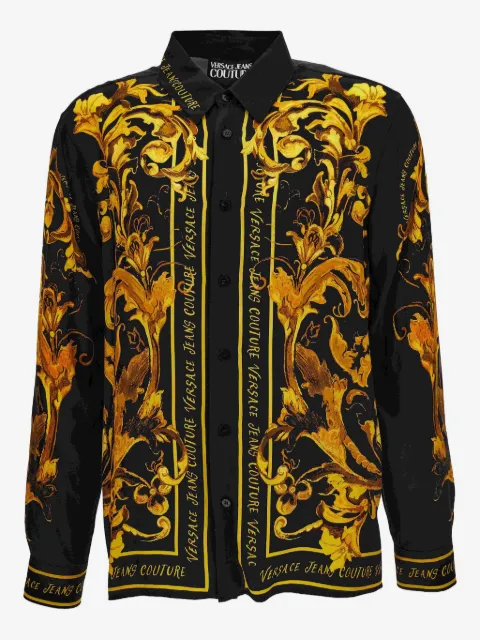 Versace Jeans Couture camisa con estampado Barocco