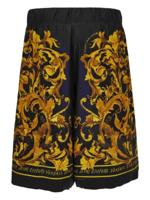 Versace Jeans Couture プリント ショートパンツ | ブラック | FARFETCH JP