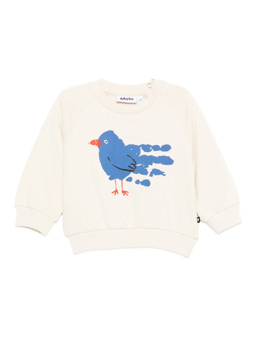 Molo bird-print sweatshirt | Neutrals | Image 1