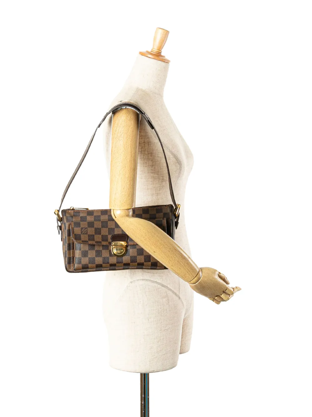 Louis Vuitton Pre-Owned 2008 Damier Ebene Ravello GM shoulder bag | Pre-Owned | Image 2