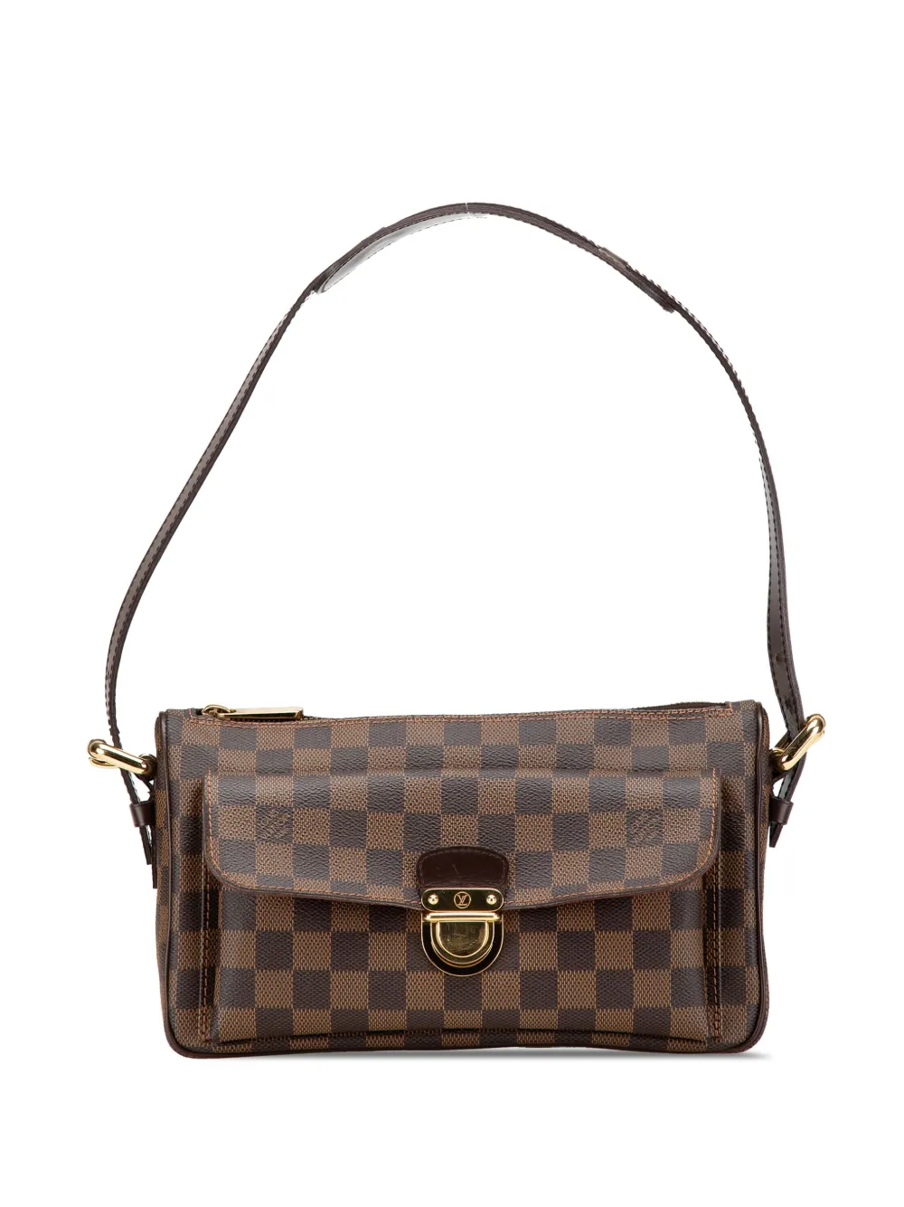 Louis Vuitton Pre-Owned 2008 Damier Ebene Ravello GM shoulder bag | Brown | Image 1