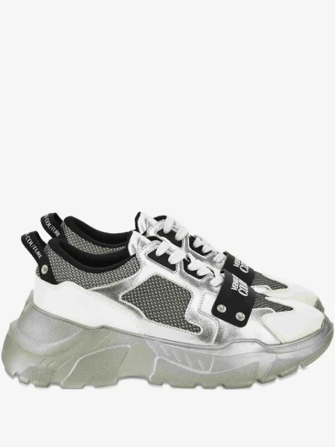 Versace Jeans Couture Fondo Speedtrack sneakers i mesh med metallisk panel