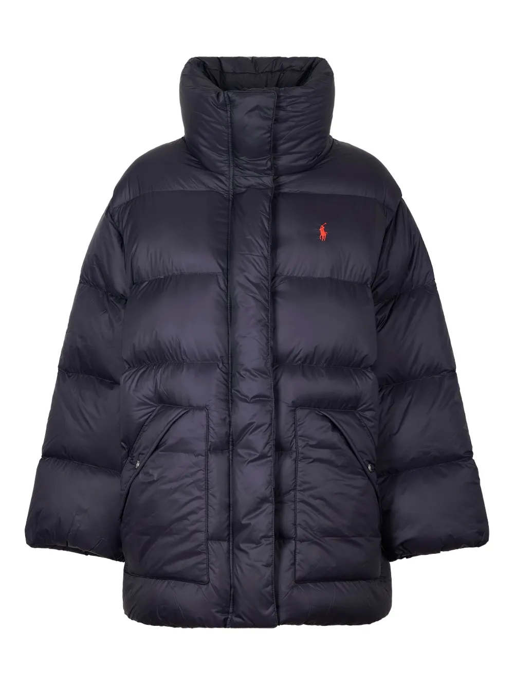 Polo Ralph Lauren embroidered-logo padded jacket - ブラック Polo Ralph Lauren embroidered-logo padded jacket - ブラック
