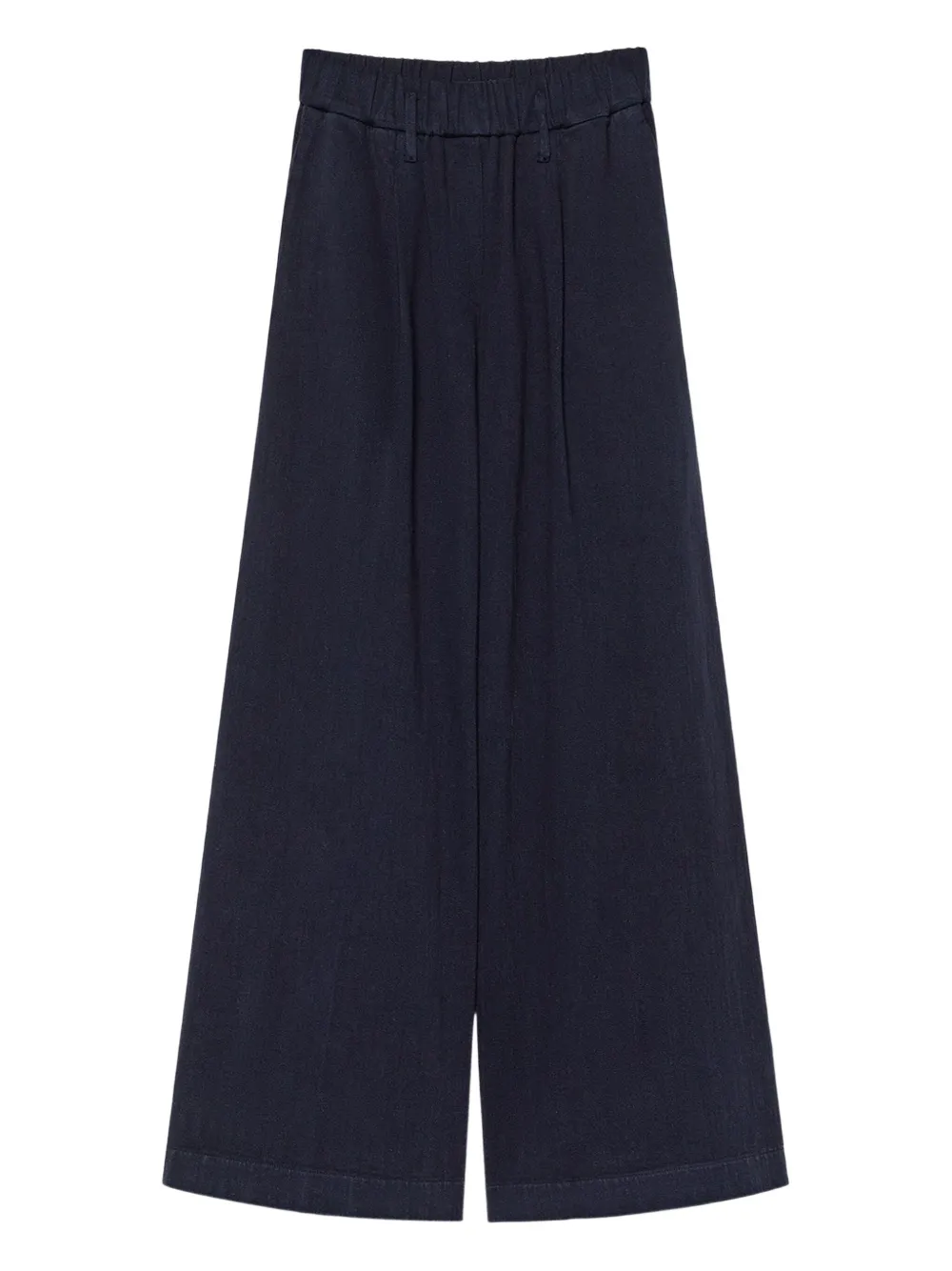 Forte Forte pleated wide-leg trousers | Blue | Image 1