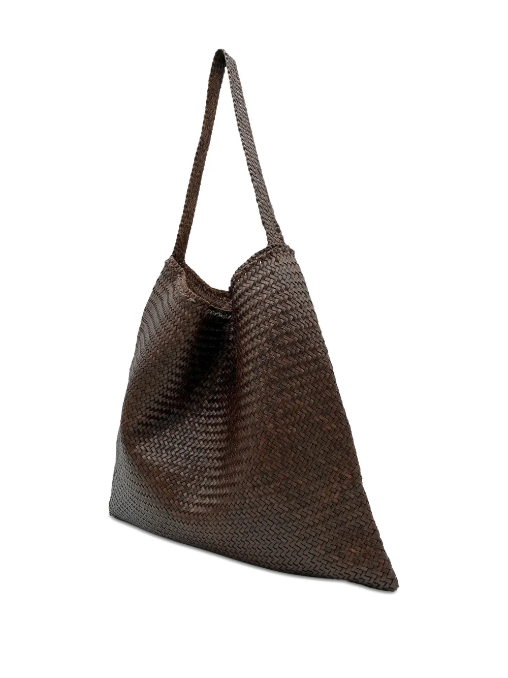 DRAGON DIFFUSION woven shoulder bag - Bruin